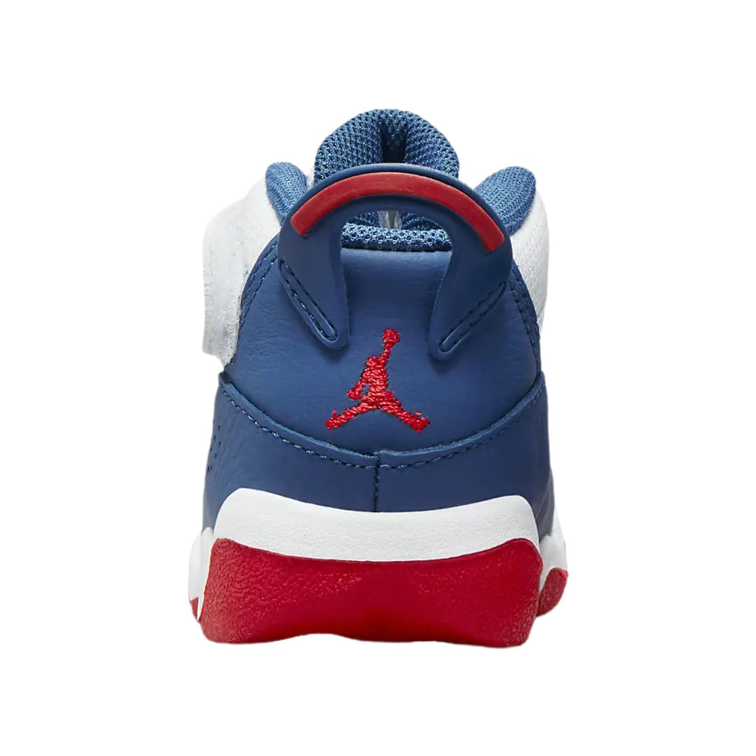 Jordan 6 Rings White University Red Light Steel Grey True Blue (TD)