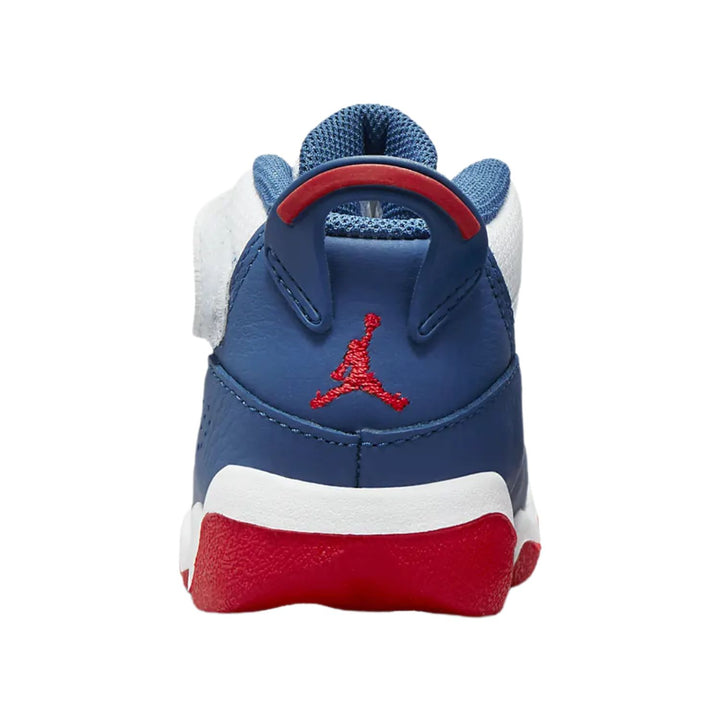 Jordan 6 Rings White University Red Light Steel Grey True Blue (TD)