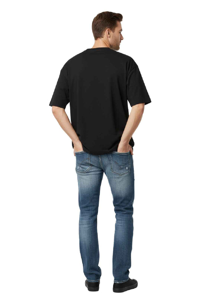Rock Revival Men's Distressed Straight Leg Jeans