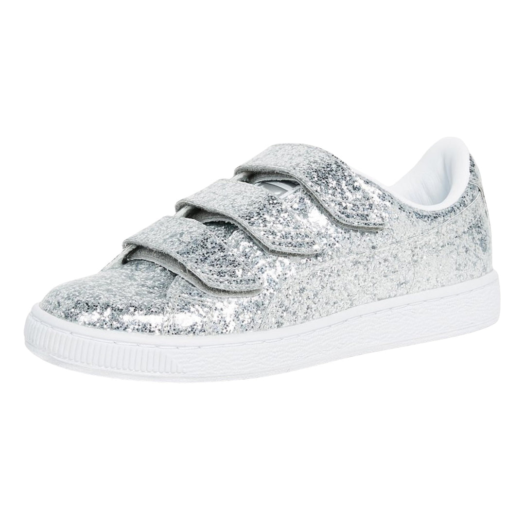 Puma Basket Strap Glitter  Womens Style : 364070