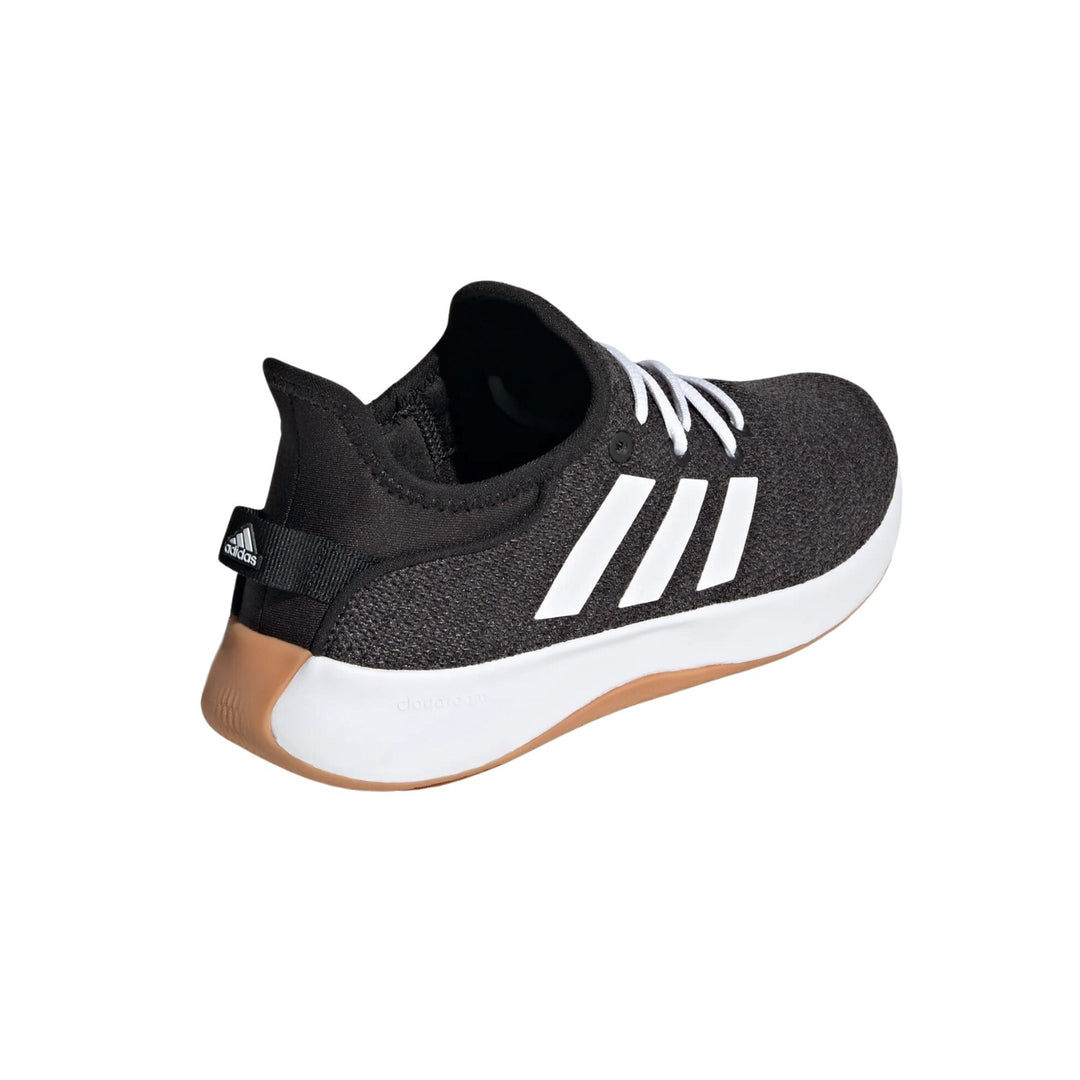adidas Cloudfoam Pure Core Black Cloud White Grey (Women's)
