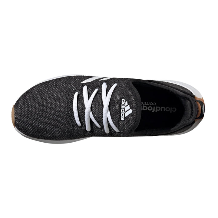 adidas Cloudfoam Pure Core Black Cloud White Grey (Women's)