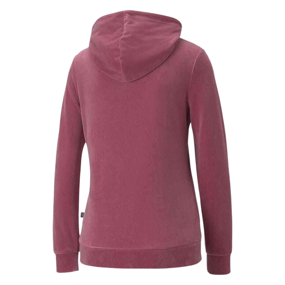 Puma Essentials+ Velour Hoodie Womens Style : 674369