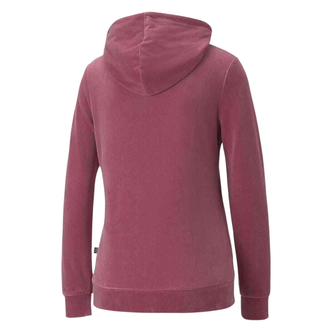Puma Essentials+ Velour Hoodie Womens Style : 674369