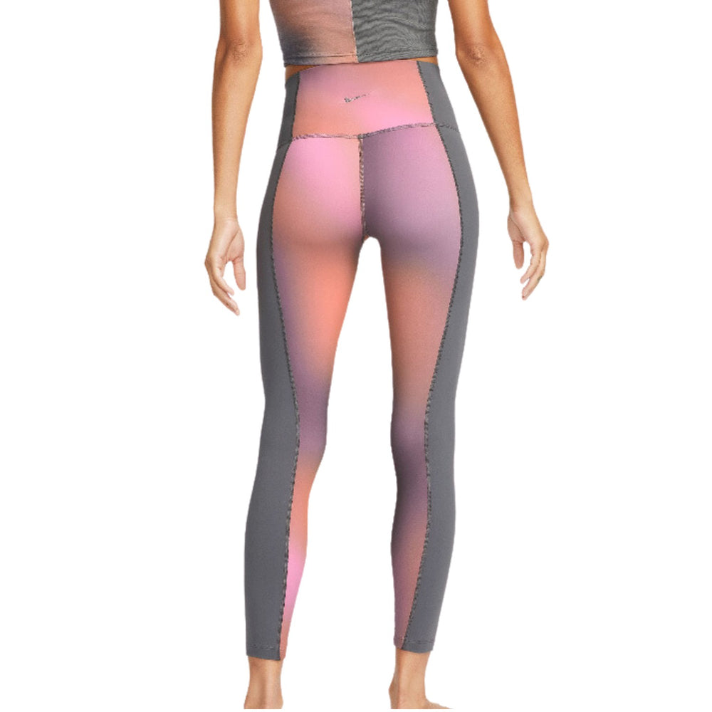 Nike Womens Nike Yoga Dri-fit High-rise 7/8 Length Tight Fit Leggings Womens Style : Dq6427