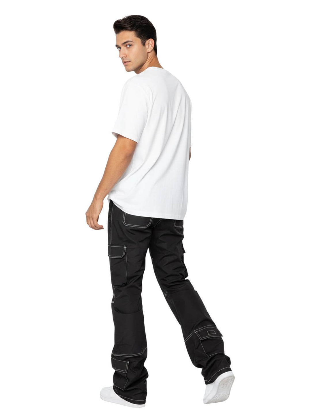 Eptm Collab Cargo Flare Pants Mens Style : Ep10822