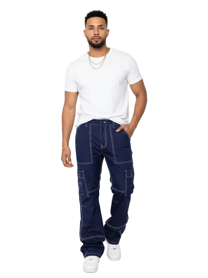 Eptm Collab Cargo Flare Pants Mens Style : Ep11054