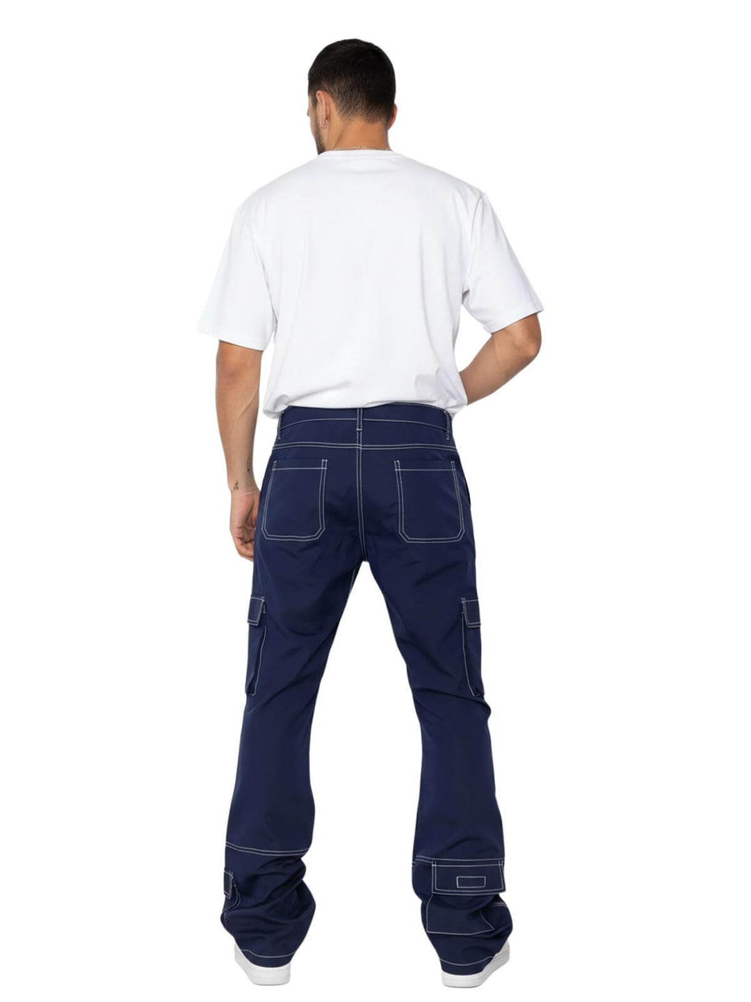 Eptm Collab Cargo Flare Pants Mens Style : Ep11054