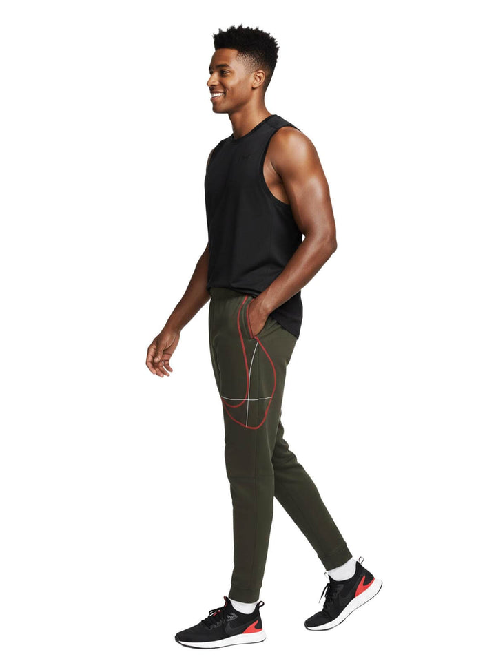 Nike Dri-fit Men's Fleece Tapered Running Pants Mens Style : Dq6614