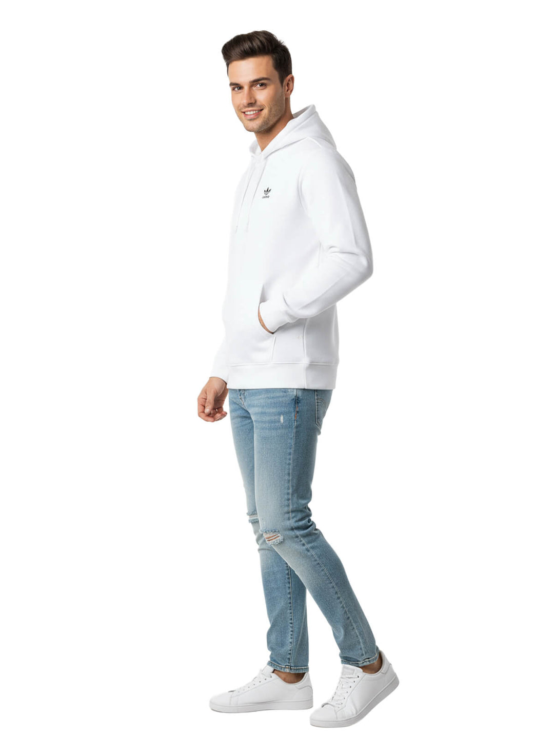 Adidas Essential Hoody Mens Style : Im4526