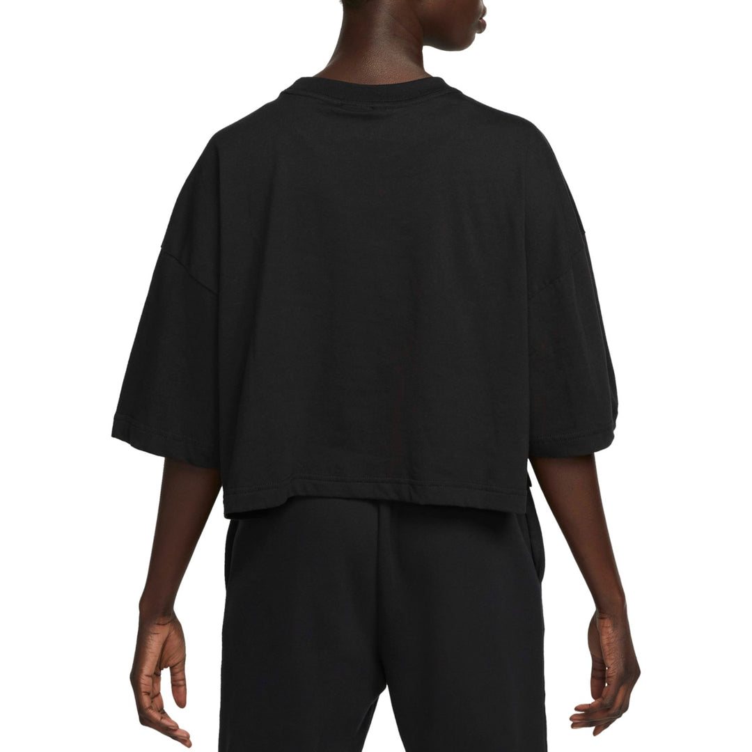 Nike Sportswear Swoosh Cropped Short-sleeve Top Womens Style : Dr5624