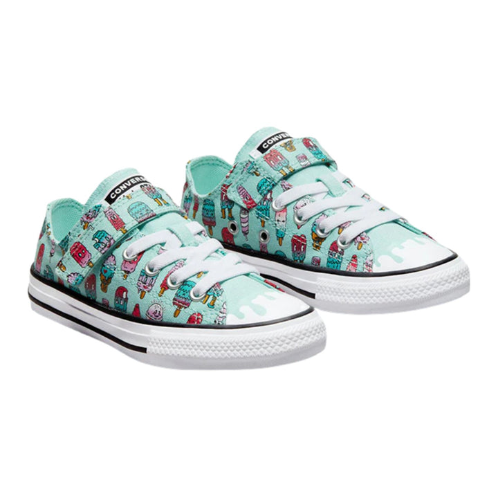 Converse Chuck Taylor All Star Low Easy-on 'Sweet Scoops' Little Kids Style : A02151f