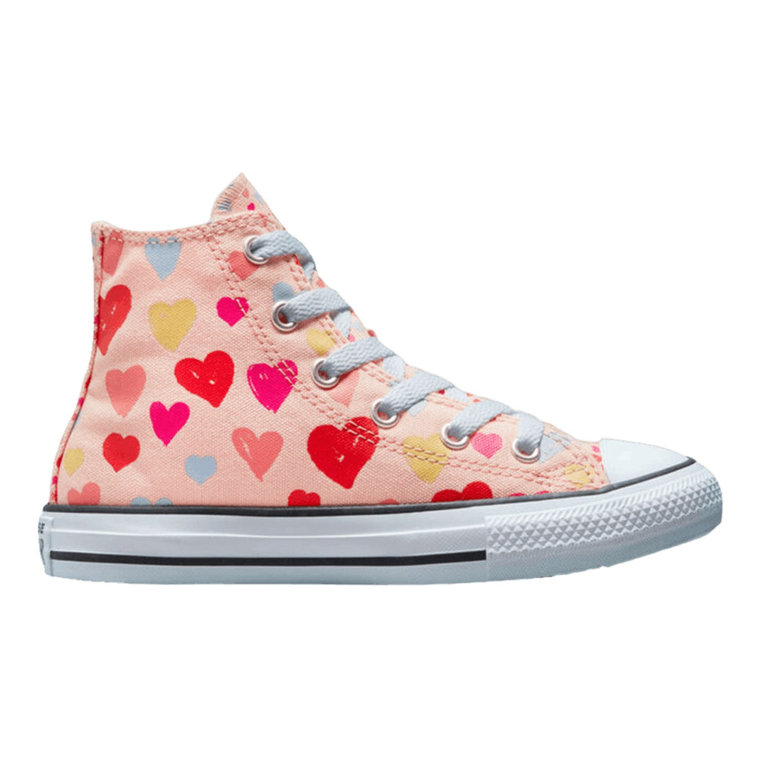 Converse Chuck Taylor All Star Hi 'Hearts' Sneakers Little Kids Style : 671608f