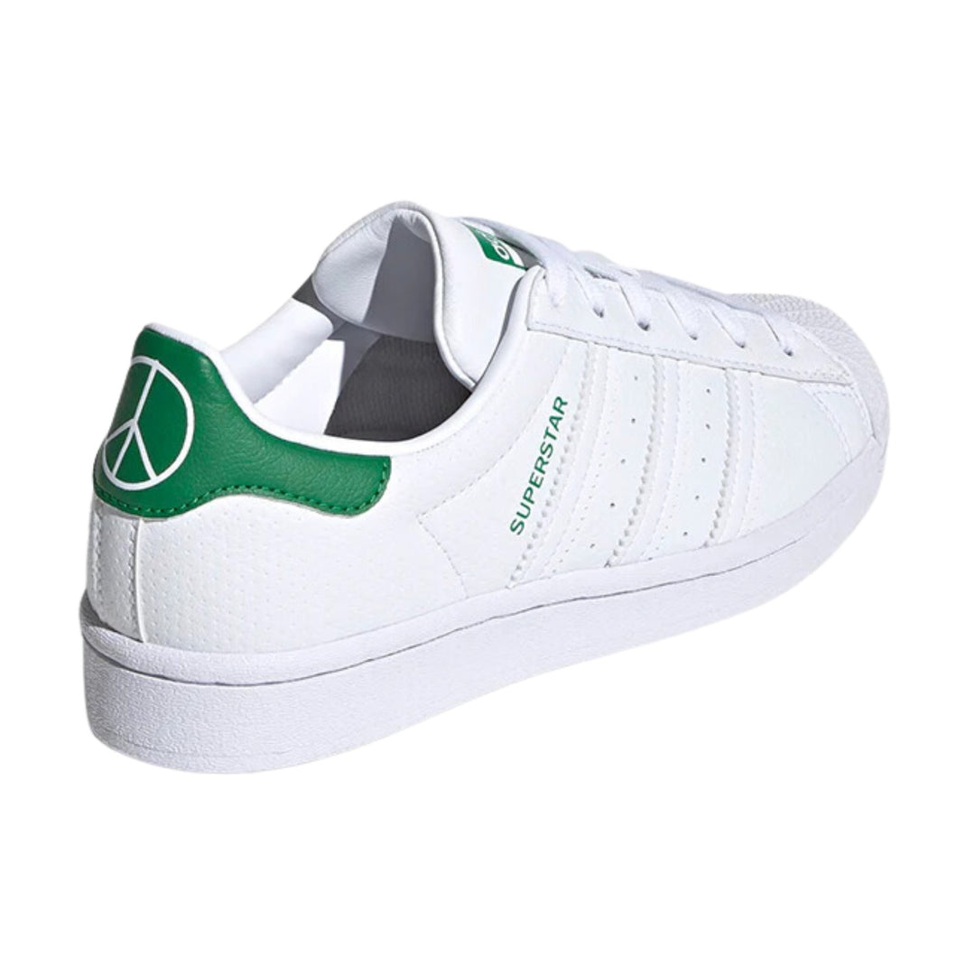 adidas Superstar White Green (GS)
