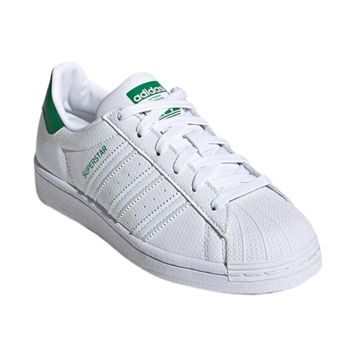 adidas Superstar White Green (GS)