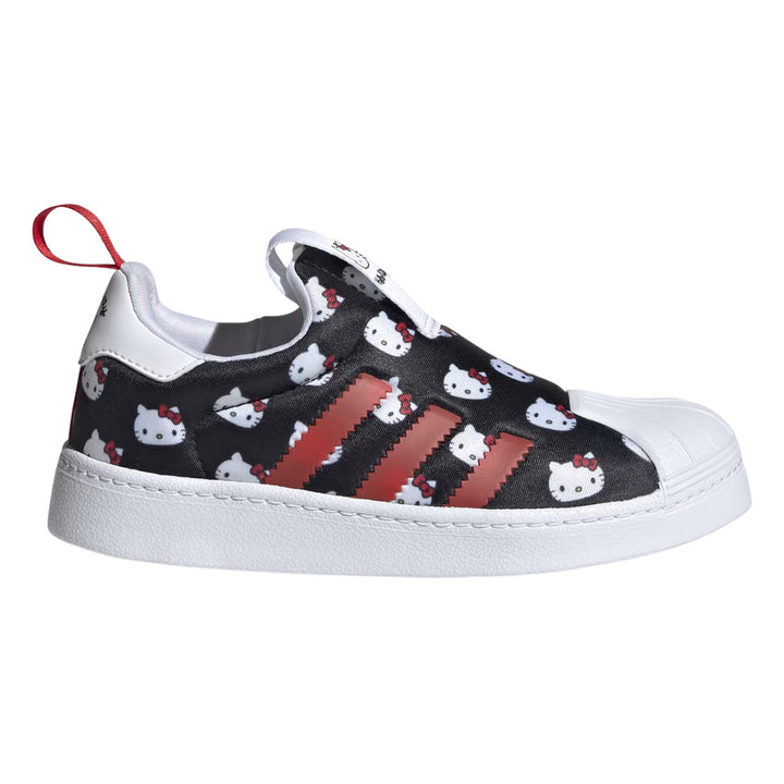 adidas Superstar 360 Hello Kitty Cloud White Core Black Vivid Red (PS)