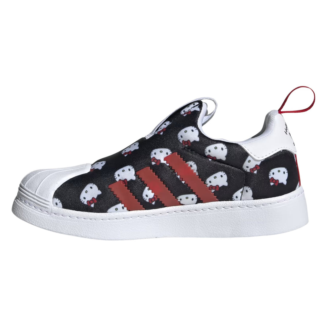 adidas Superstar 360 Hello Kitty Cloud White Core Black Vivid Red (PS)