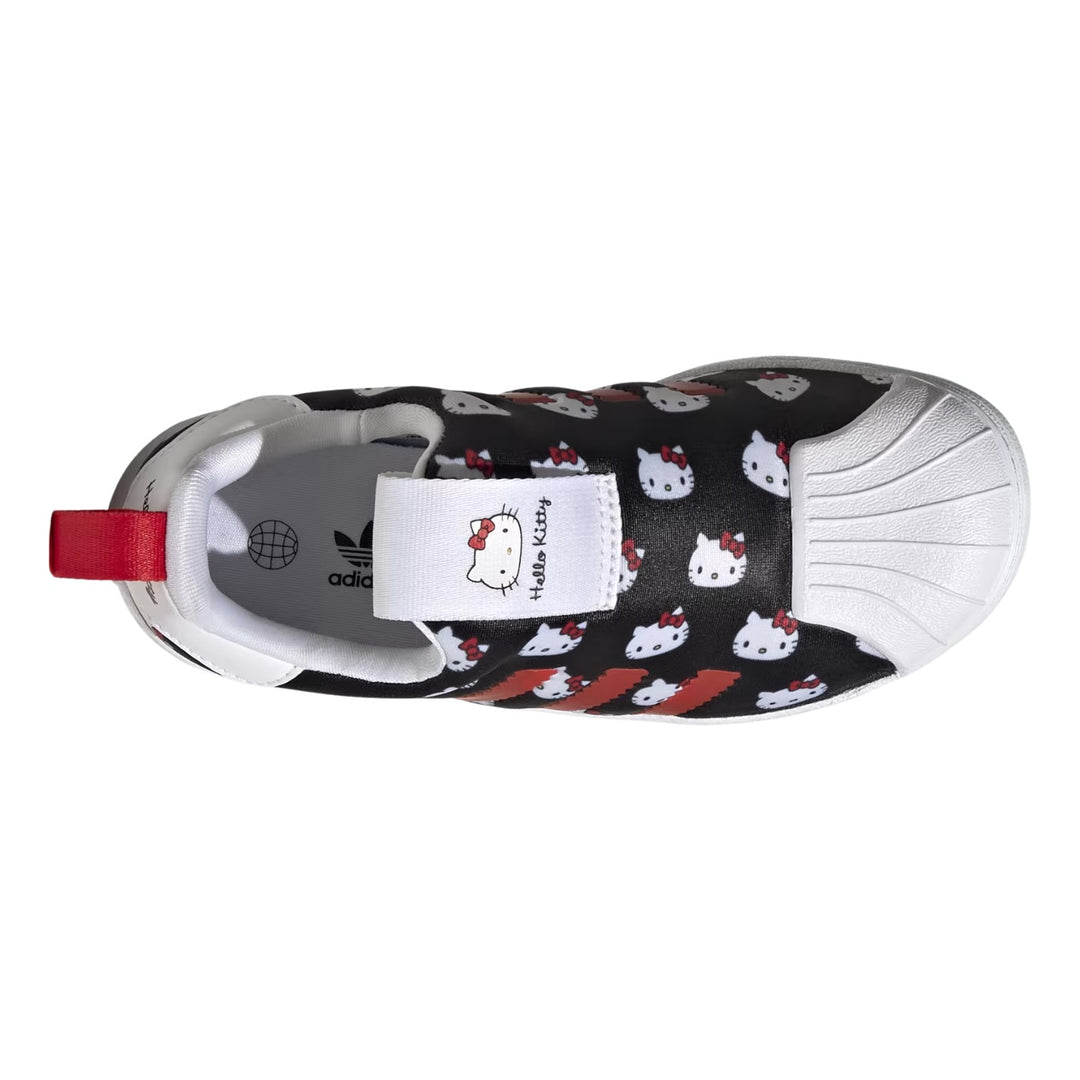 adidas Superstar 360 Hello Kitty Cloud White Core Black Vivid Red (PS)
