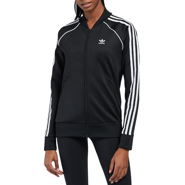 adidas Women's Primeblue SST Track Jacket Black/White