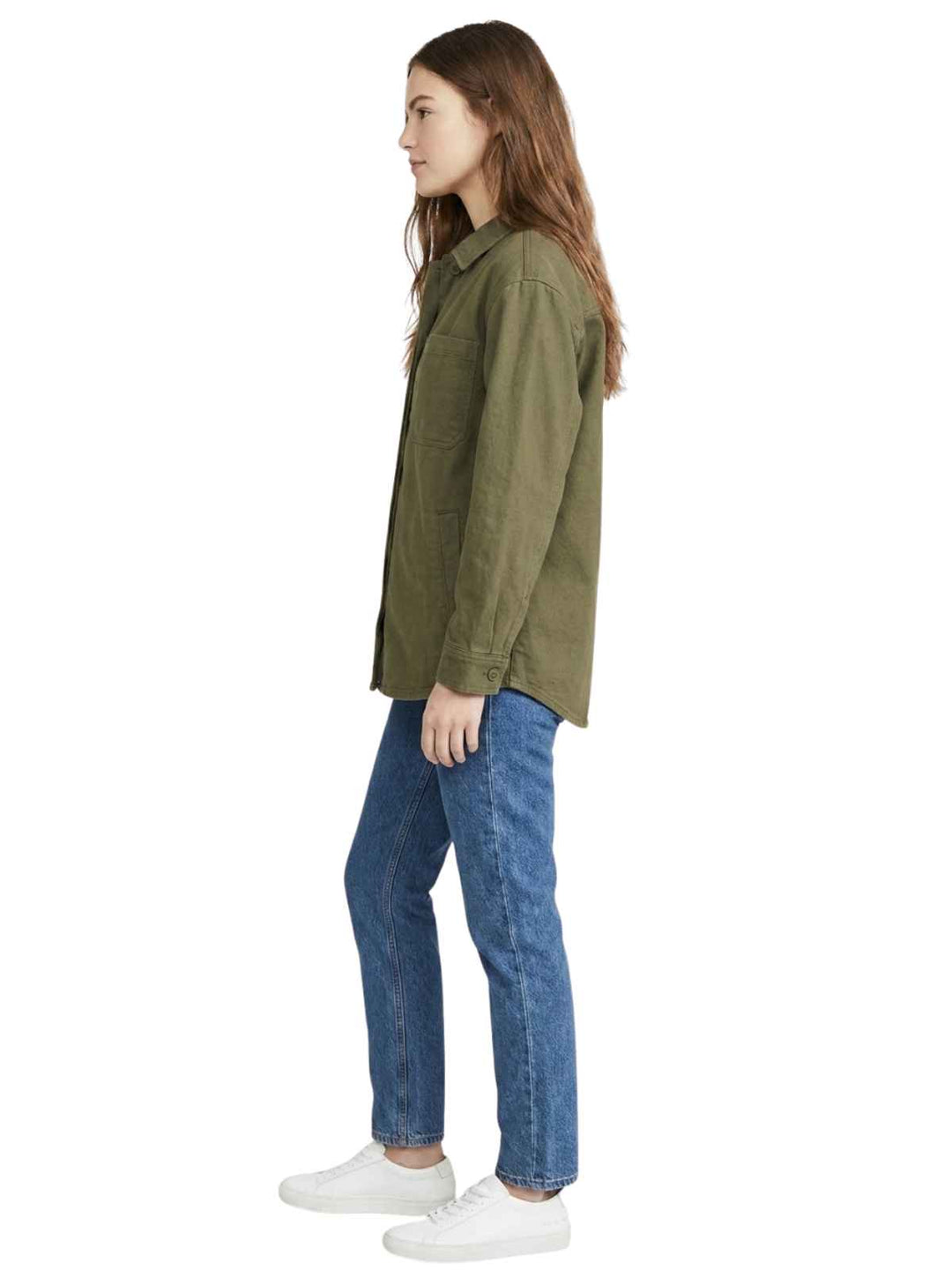 H&M Olive Green Cotton Jacket