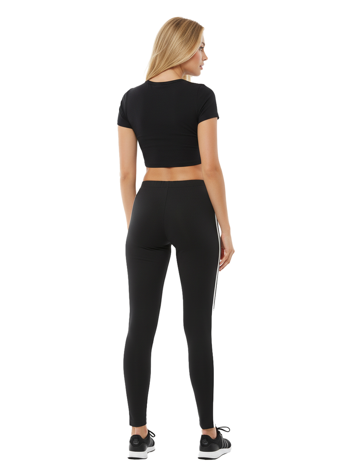 Adidas 3stripes Leggings Womens Style : Ce2441