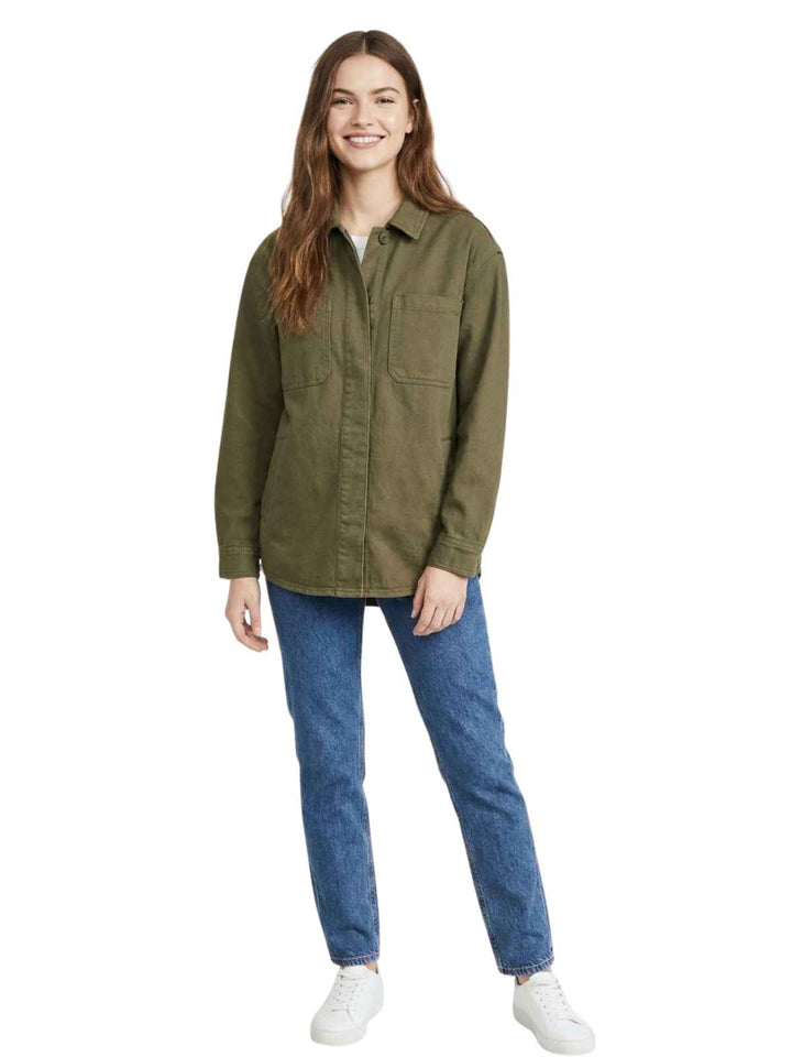 H&M Olive Green Cotton Jacket