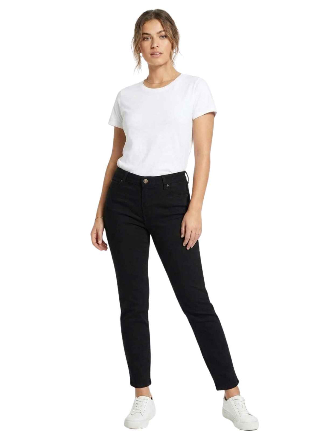 Black Believe in Your Own Beauty Jeans