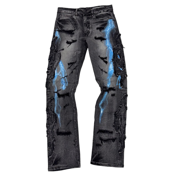 Smoke Rise Paradise Color Weft Jeans Mens Style : Jp25529