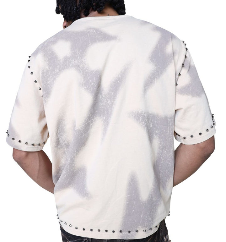 Smoke Rise Ascended Studded T-shirt Mens Style : Kt25661