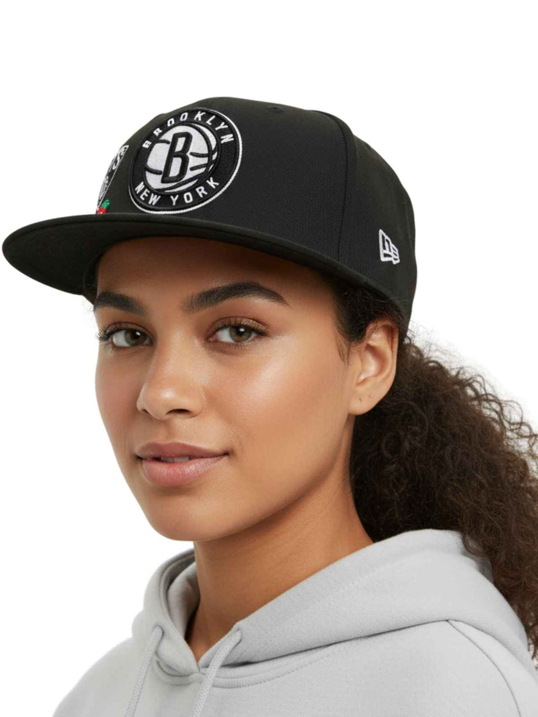 New Era 5950 Brooklyn Nets Fitted Hat Unisex Style : 60224620