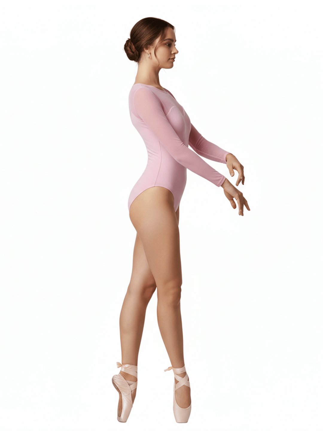Pink Long Sleeve Bodysuit