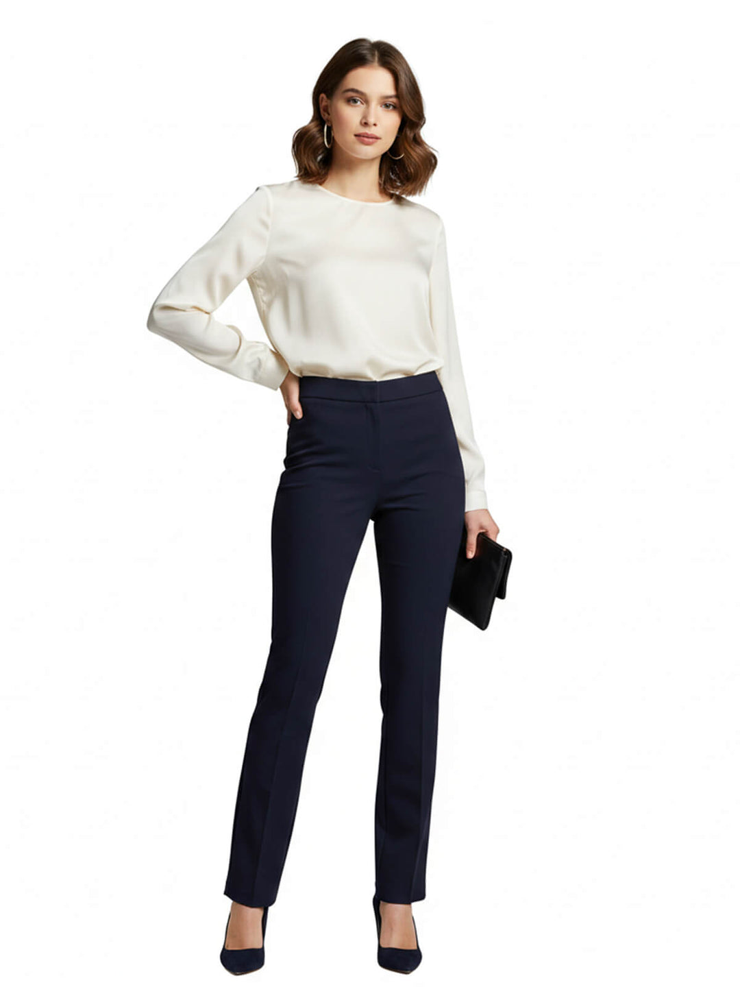 Elegant Blue Trousers