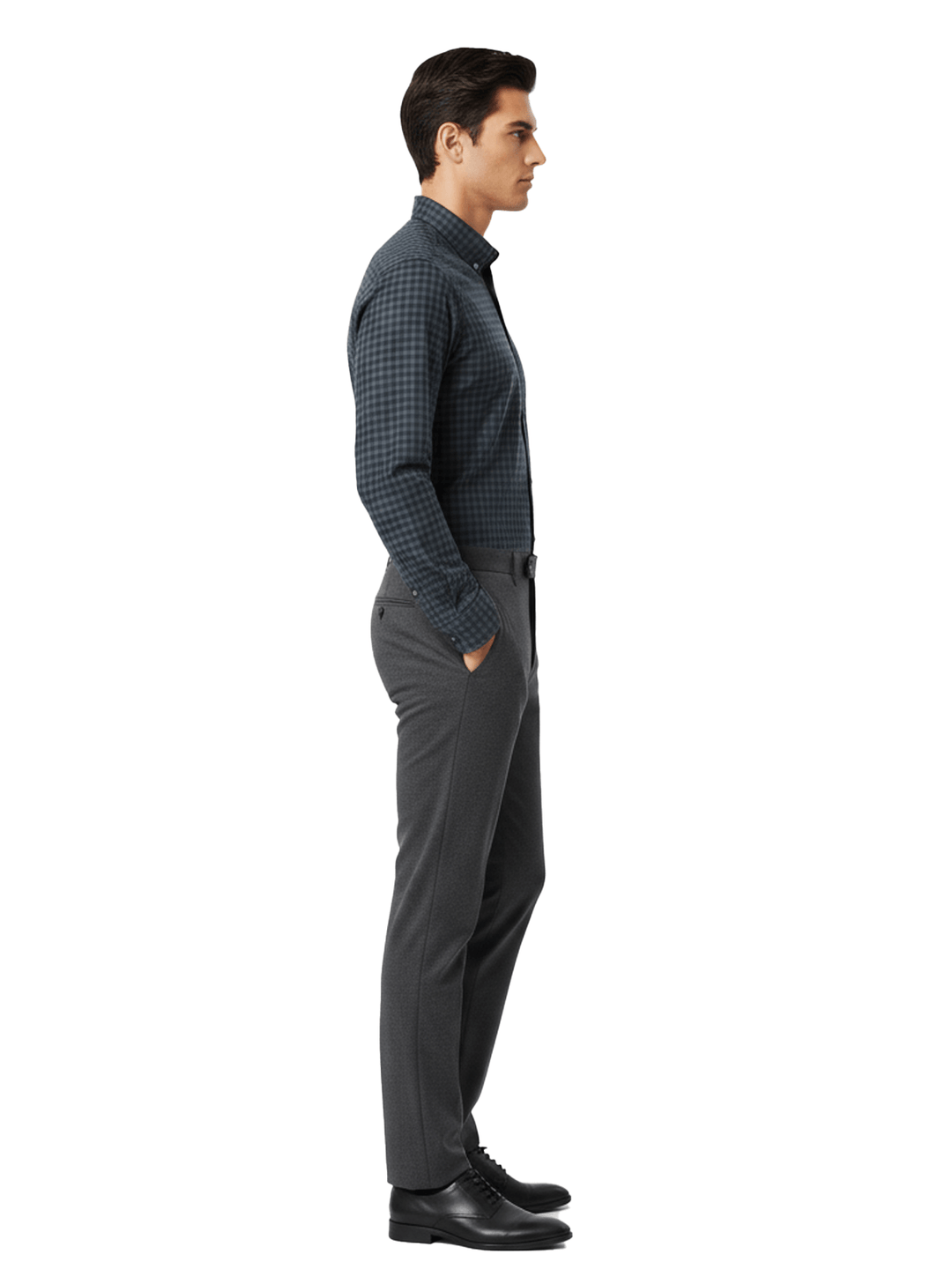 Theory Mens Long Sleeve Button Up Shirt