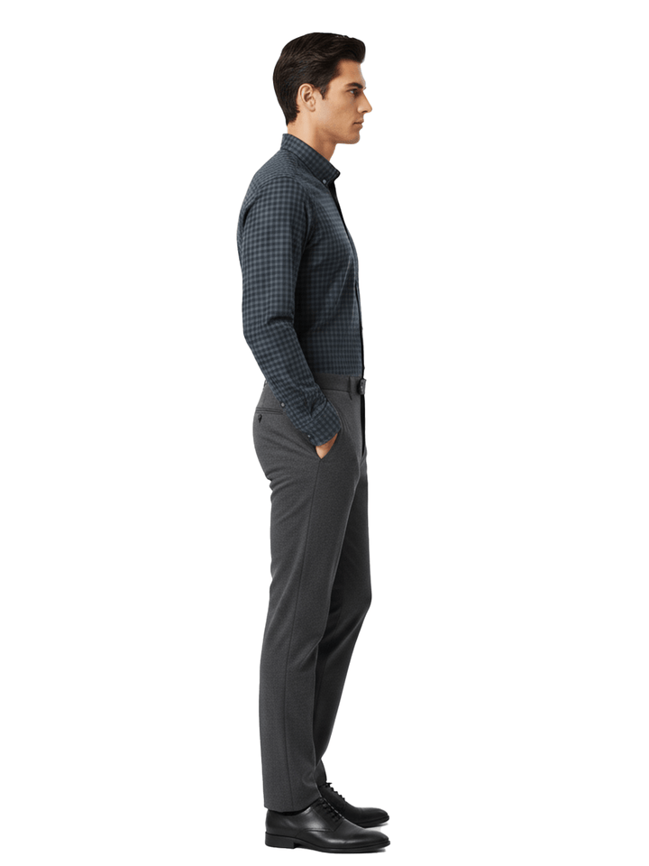 Theory Mens Long Sleeve Button Up Shirt