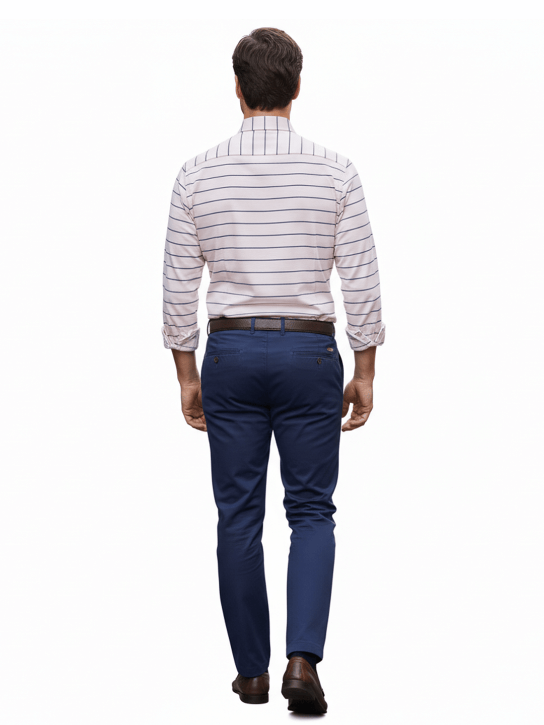 Van Heusen Pink Striped Long Sleeve Button-Down Shirt