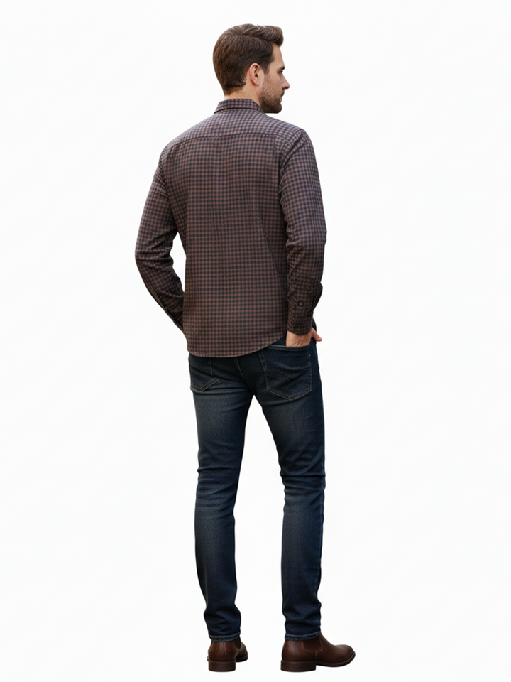 Men's Long Sleeve Button Up Shirt