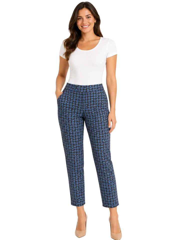 Susan Graver Weekend Patterned Pants