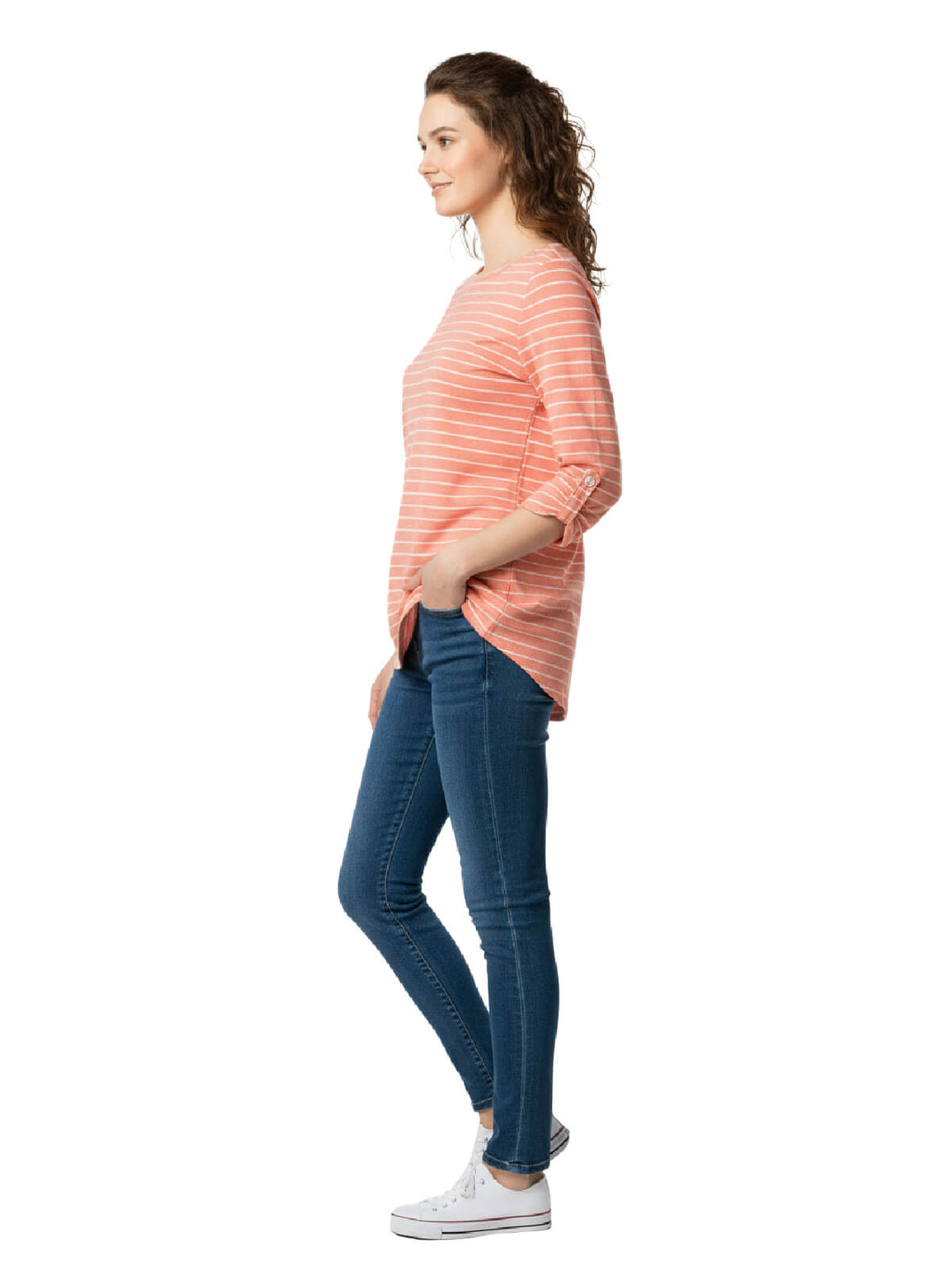 C Wonder Striped Long Sleeve Shirt