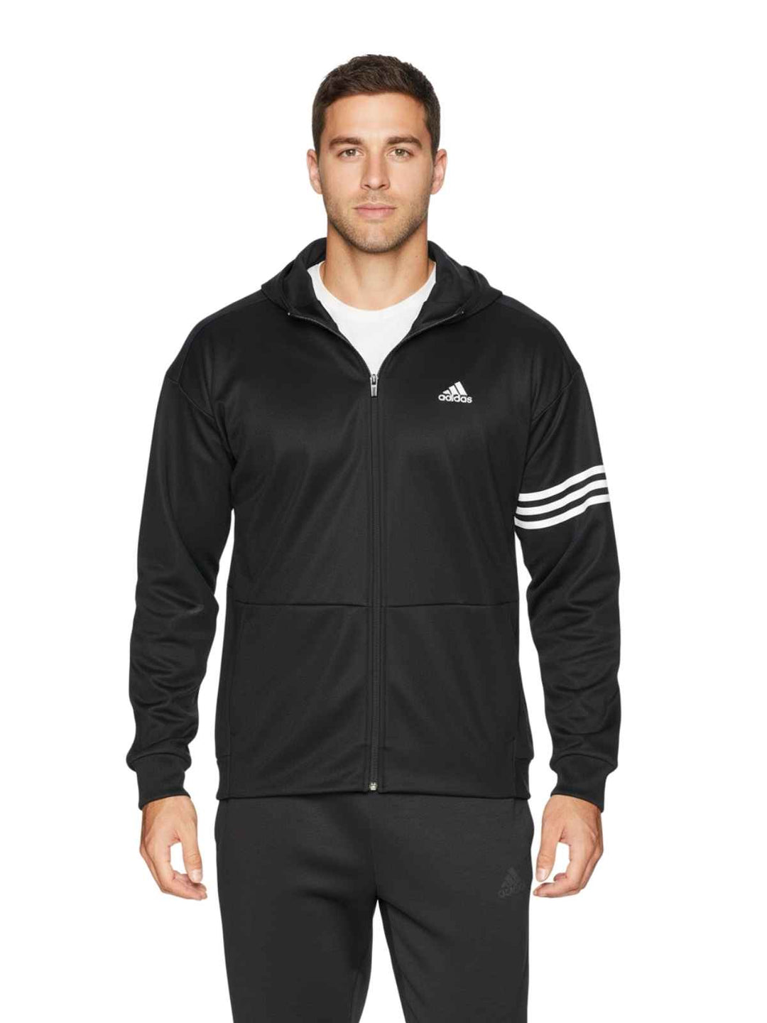 Adidas Casual Sweater Jacket Mens Style : Dh3964