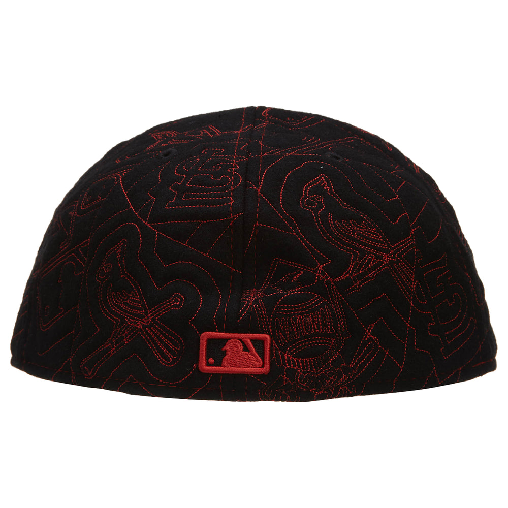 New Era St'louis Cardinals Fitted Hat Mens Style : Hat559