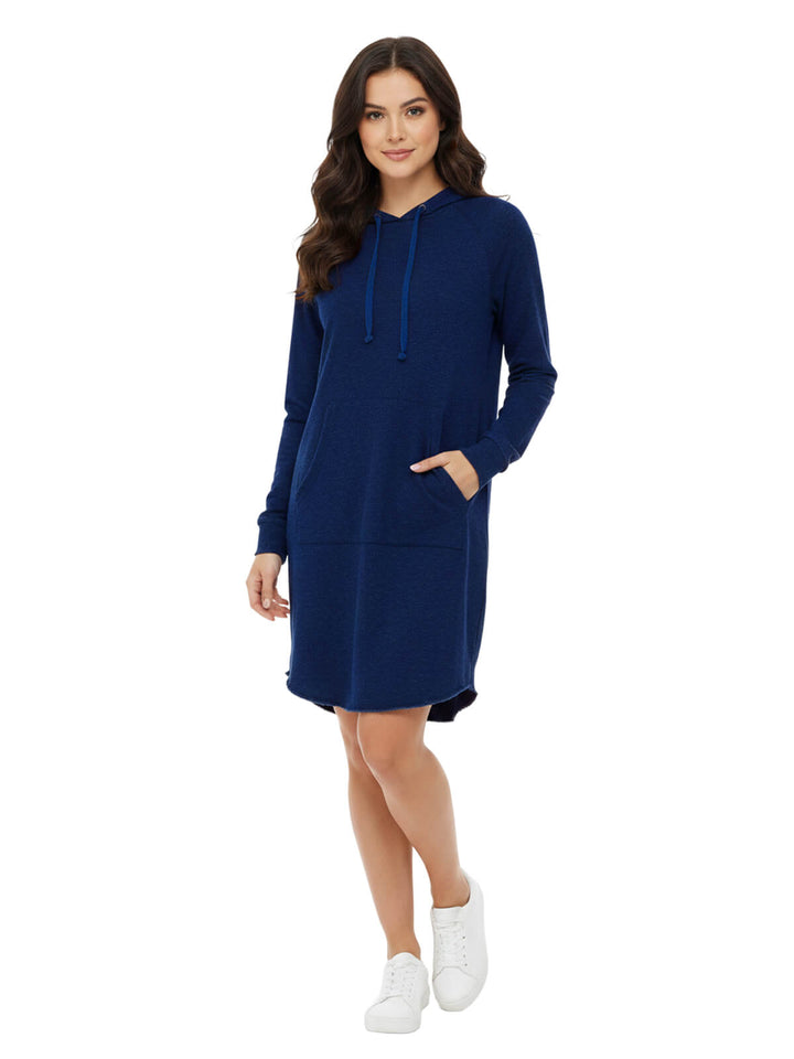 Free People Women's Hoodie Mini Dress