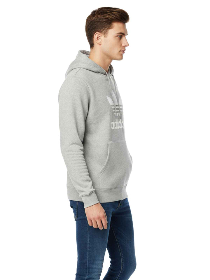 adidas Adicolor Classics Trefoil Hoodie Medium Grey Heather