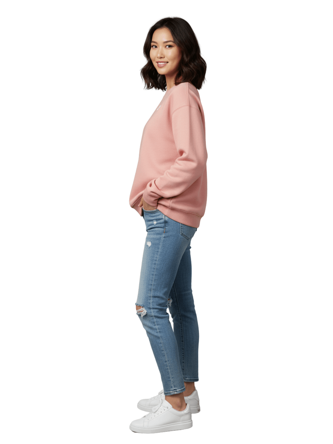 Nike Women's Long Sleeve Crew Neck Sweatshirt Dress