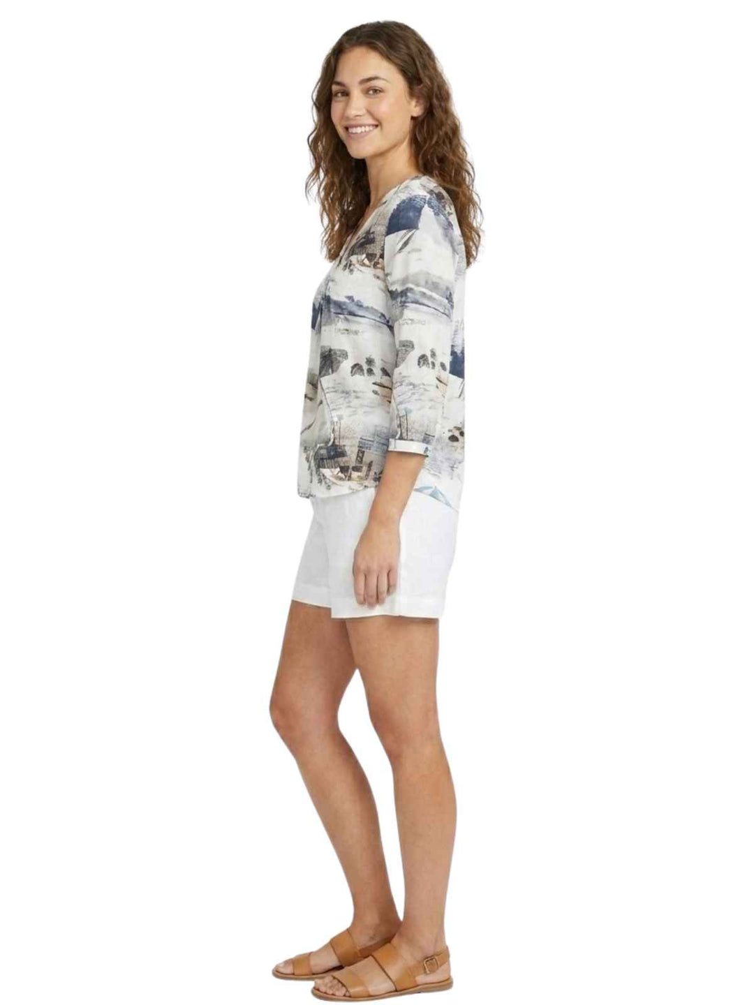 Candace Cameron Bure Multicolor Blouse