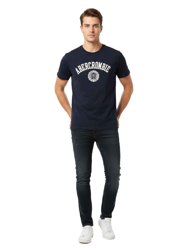 Abercrombie & Fitch Logo Graphic Crew Neck Short Sleeves T-shirt Mens Style : 123-238-2293