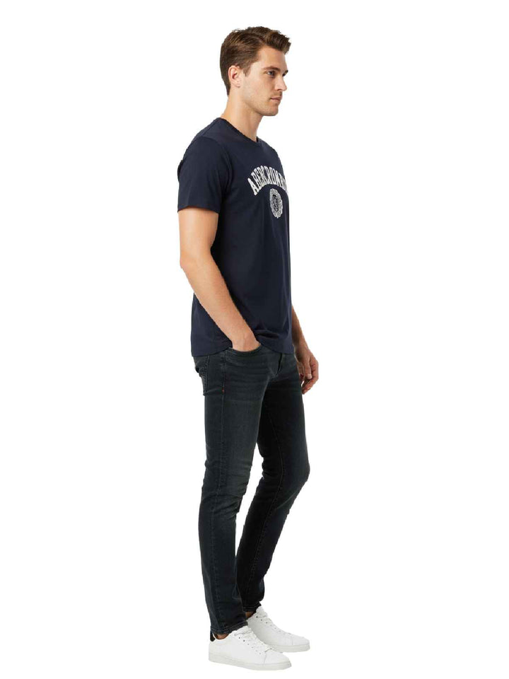 Abercrombie & Fitch Logo Graphic Crew Neck Short Sleeves T-shirt Mens Style : 123-238-2293