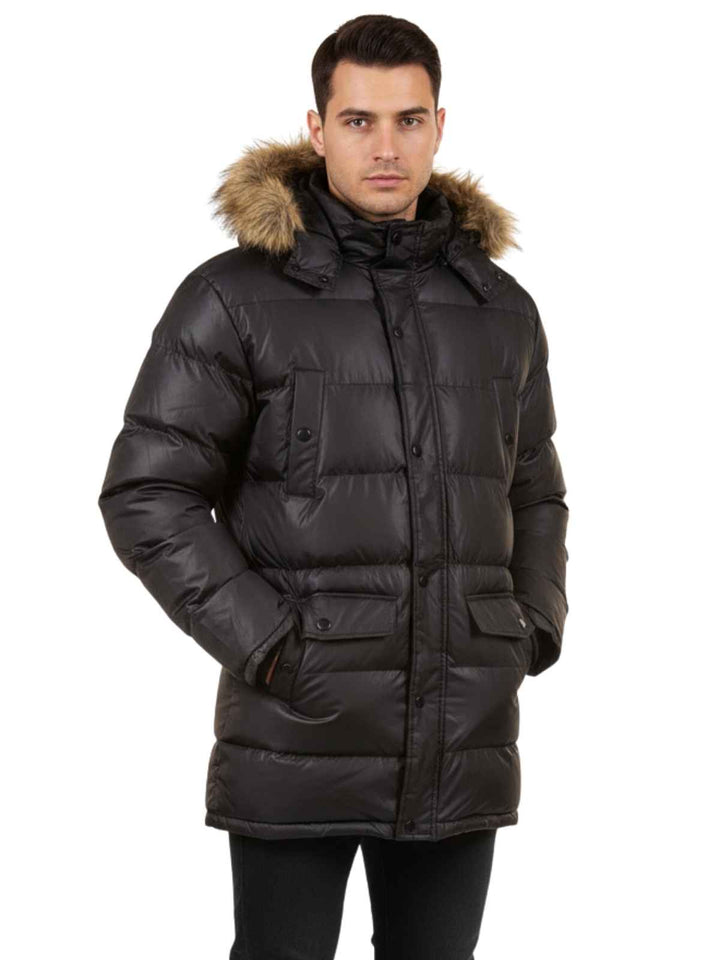 Truppa Fur Bubble Jacket Mens Style : Hk96104