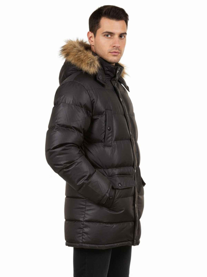Truppa Fur Bubble Jacket Mens Style : Hk96104