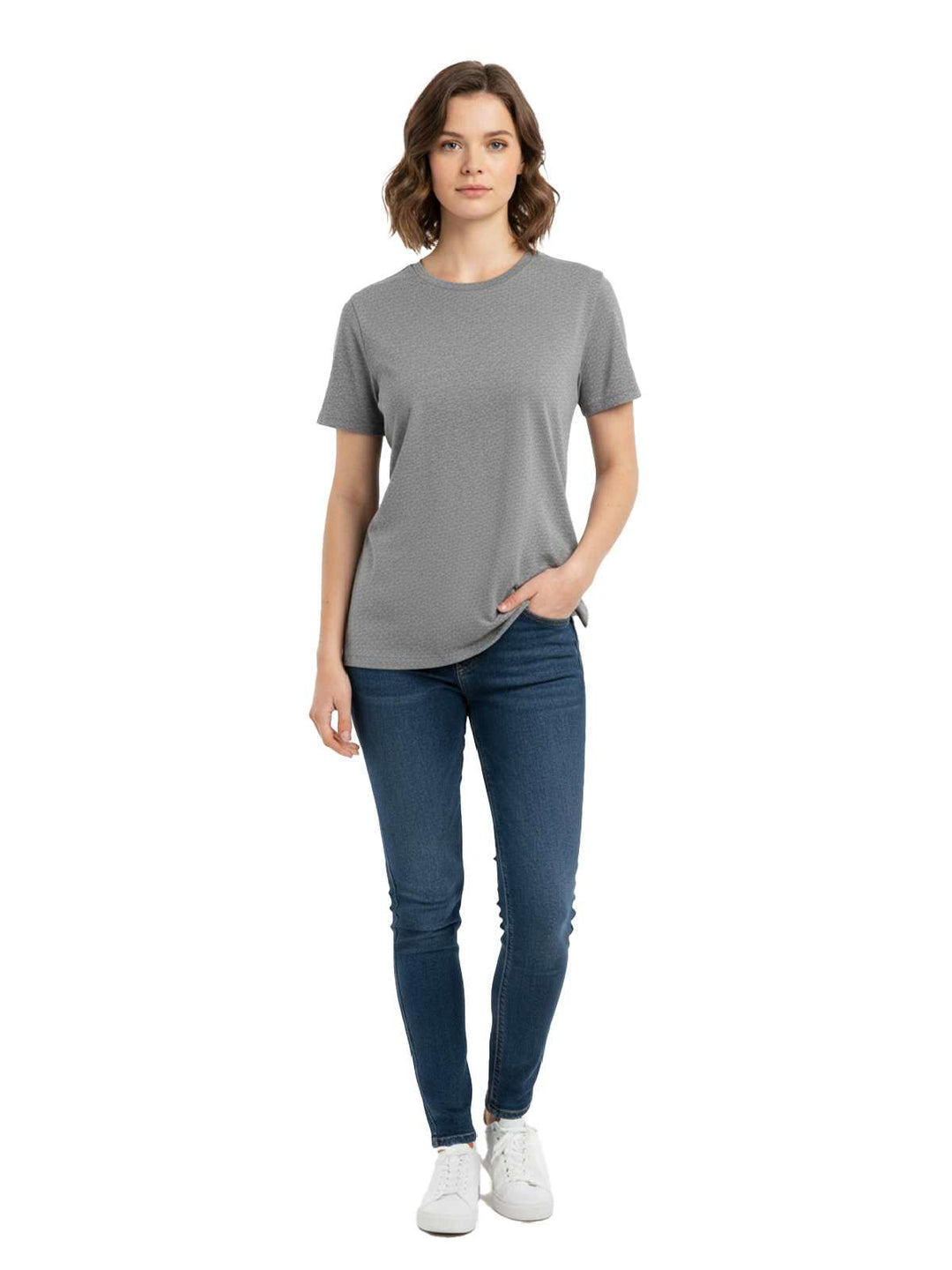AVA & VIV Gray Short Sleeve T-Shirt
