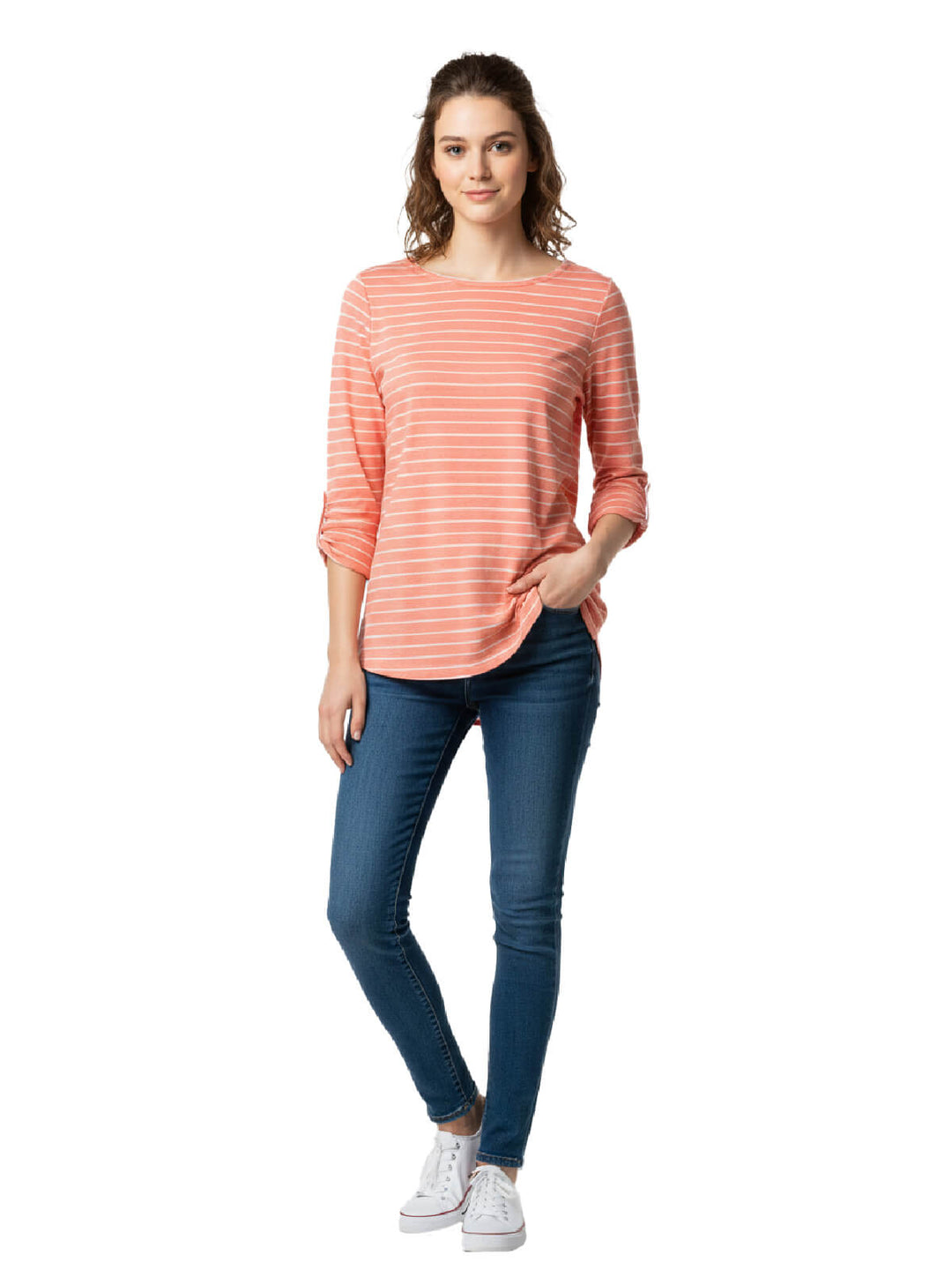 C Wonder Striped Long Sleeve Shirt